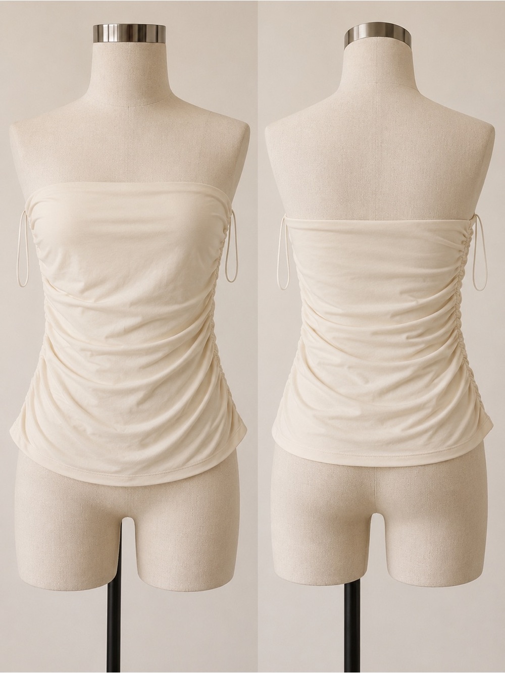 House of Harlow Strapless Ruched Tube Top NEVER WORN